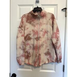 PINK Victoria’s Secret Tie Dye Full Zip Sweatshirt – Size Small